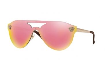 Image of Versace VE2161 Single Vision Prescription Sunglasses VE2161-10524Z-42 - Lens Diameter 42 mm, Frame Color Copper