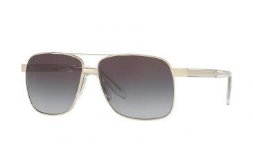 Image of Versace VE2174 Sunglasses 12528G-59 - Pale Gold Frame, Grey Gradient Lenses