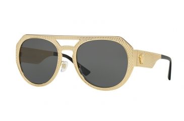 Image of Versace VE2175 Bifocal Prescription Sunglasses VE2175-100287-60 - Lens Diameter 60 mm, Frame Color Gold