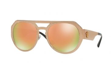 Image of Versace VE2175 Bifocal Prescription Sunglasses VE2175-13954Z-60 - Lens Diameter 60 mm, Frame Color Pink Copper