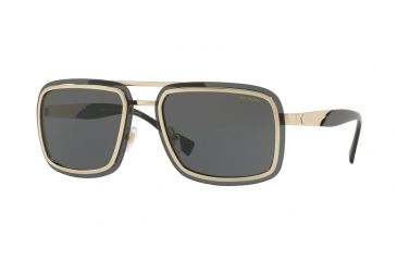 Image of Versace VE2183 Progressive Prescription Sunglasses VE2183-125281-63 - Lens Diameter 63 mm, Frame Color Pale Gold