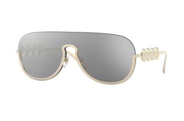 Image of Versace VE2215 Sunglasses 12526G-39 - , Light Grey Mirror Silver Lenses