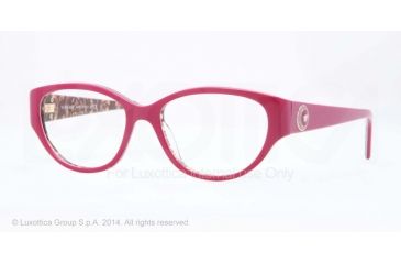 Image of Versace VE3183 Single Vision Prescription Eyeglasses 5086-52 - Fuxia/baroque Frame