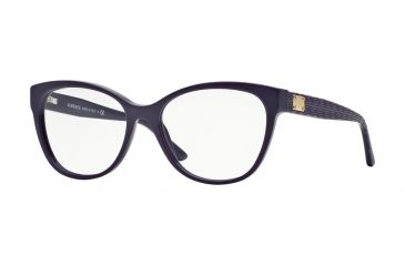 Image of Versace VE3193 Bifocal Prescription Eyeglasses 5064-52 - Eggplant Frame