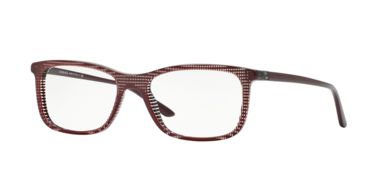 Image of Versace VE3197 Bifocal Prescription Eyeglasses 5103-53 - Bordeaux Rule Frame