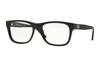 Image of Versace VE3199 Bifocal Prescription Eyeglasses GB1-53 - Black Frame