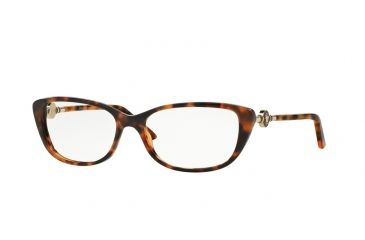 Image of Versace VE3206A Single Vision Prescription Eyeglasses 944-54 - Havana Frame