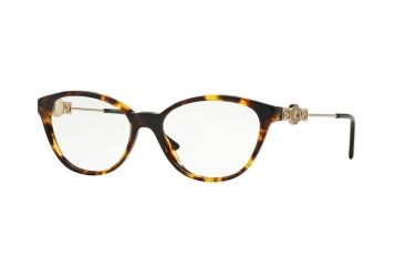 Image of Versace VE3215 Progressive Prescription Eyeglasses 5148-52 - Havana Frame