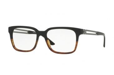 Image of Versace VE3218 Bifocal Prescription Eyeglasses 5177-53 - Black / Havana Frame