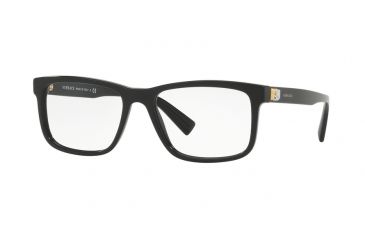 Image of Versace VE3253 Bifocal Prescription Eyeglasses GB1-53 - Black Frame