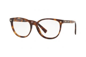 Image of Versace VE3256A Eyeglass Frames 5264-54 - Havana Frame