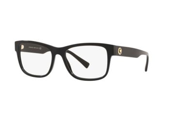 Image of Versace VE3266 Bifocal Prescription Eyeglasses, 53mm, Black, VE3266-GB1-53-BI