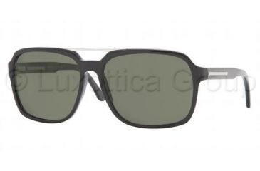 Image of Versace VE4152 SV Prescription Sunglasses - Shiny Black Frame w/ 59 mm Diameter Lenses, GB1-31-5915