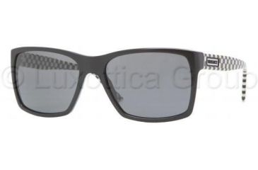 Image of Versace VE4211 Prescription Sunglasses VE4211-GB1-87-5817 - Lens Diameter 58 mm, Frame Color Shiny Black