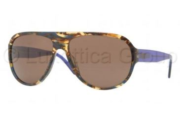 Image of Versace VE4231 Sunglasses 500473-6215 - Brown Frame