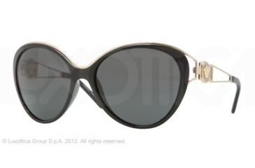 Image of Versace VE4233 Bifocal Prescription Sunglasses VE4233-GB1-87-60 - Lens Diameter 60 mm, Frame Color Black