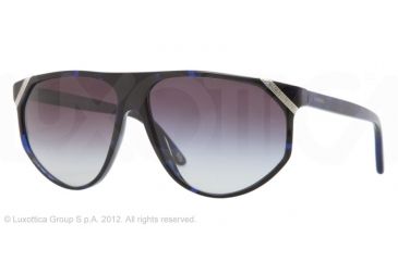 Image of Versace VE4240 Progressive Prescription Sunglasses VE4240-980-8G-61 - Lens Diameter 61 mm, Frame Color Blue Havana