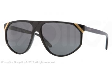 Image of Versace VE4240 Progressive Prescription Sunglasses VE4240-GB1-87-61 - Lens Diameter 61 mm, Frame Color Black