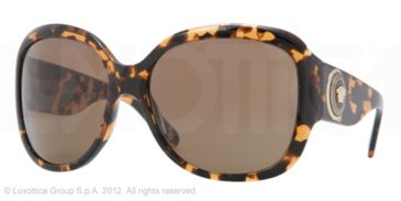 Image of Versace VE4243 Progressive Prescription Sunglasses VE4243-998-73-62 - Lens Diameter 62 mm, Frame Color Amber Havana