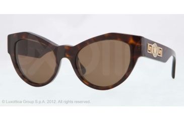 Image of Versace VE4253 Bifocal Prescription Sunglasses VE4253-108-73-53 - Lens Diameter 53 mm, Frame Color Havana