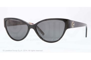 Image of Versace VE4263 Progressive Prescription Sunglasses VE4263-508287-57 - Lens Diameter 57 mm, Frame Color Black/baroque