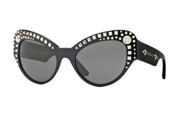 Image of Versace VE4269 Progressive Prescription Sunglasses VE4269-GB1-87-56 - Lens Diameter 56 mm, Frame Color Black