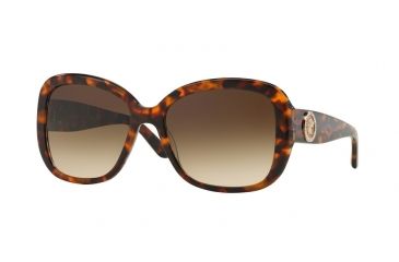 Image of Versace VE4278B Sunglasses 511613-57 - Havana/animalier Brown Frame, Brown Gradient Lenses