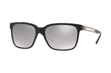 Image of Versace VE4307 Progressive Prescription Sunglasses VE4307-GB1-6V-58 - Lens Diameter 58 mm, Frame Color Black
