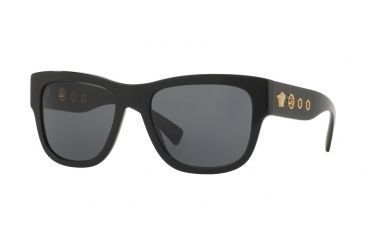 Image of Versace VE4319 Progressive Prescription Sunglasses VE4319-GB1-87-56 - Lens Diameter 56 mm, Frame Color Black