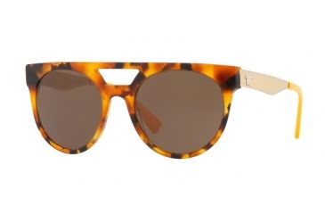 Image of Versace VE4339A Progressive Prescription Sunglasses VE4339A-524973-55 - Lens Diameter 55 mm, Frame Color Havana / Yellow