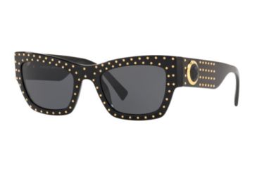 Image of Versace VE4358A Bifocal Prescription Sunglasses, 52mm, Black, VE4358A-GB1-87-52-BI