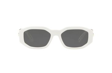 Image of Versace VE4361 Bifocal Prescription Sunglasses, 53mm, White, VE4361-401-87-53-BI