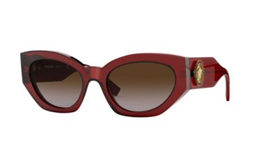 Image of Versace VE4376B Sunglasses 388/13-54 - , Brown Gradient Lenses