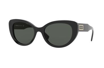 Image of Versace VE4378F Sunglasses GB1/87-54 - , Grey Lenses