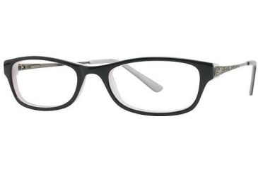 Image of Visions 187 Bifocal Prescription Eyeglasses - Frame Ebony/Gunmetal VIVISION18701