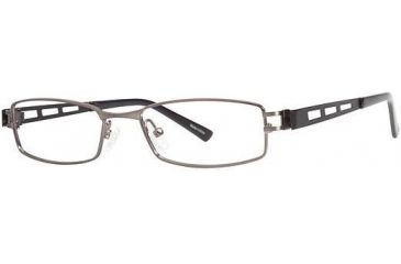 Image of Visions 194 Single Vision Prescription Eyeglasses - Frame Pewter/Silver, Size 51/17mm VIVISION19402