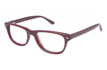Image of Visions 203 Progressive Prescription Eyeglasses - Frame Burgundy, Size 49/16mm VIVISION20303