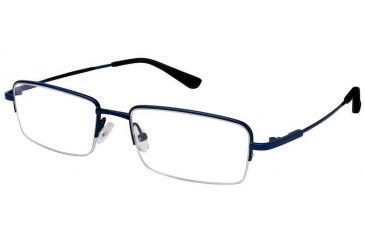 Image of Visions 217 Single Vision Prescription Eyeglasses - Frame NAVY VIVISION21703