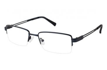 Image of Visions 224 Bifocal Prescription Eyeglasses - Frame MATTE NAVY, Size 52/18mm VIVISION22403
