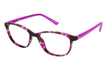 Image of Visions 226 Single Vision Prescription Eyeglasses - Frame PURPLE, Size 50/15mm VIVISION22602
