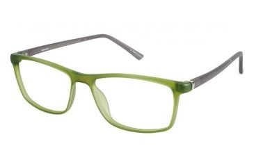 Image of Visions 229 Progressive Prescription Eyeglasses - Frame MATTE OLIVE, Size 54/15mm VIVISION22903