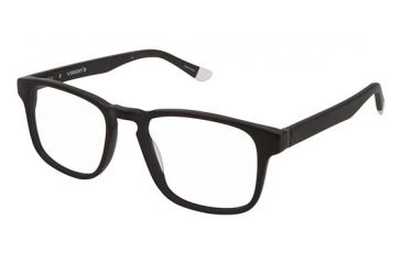 Image of Visions 238 Progressive Prescription Eyeglasses - Frame Matte Black, Size 50/18mm VIVISION23801