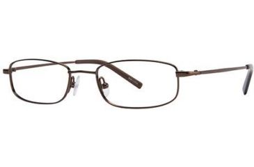 Image of Visions 150 Bifocal Prescription Eyeglasses - Frame Brown, Size 49/18mm VIVISION15001