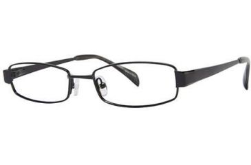 Image of Visions 156 Bifocal Prescription Eyeglasses - Frame Black, Size 51/17mm VIVISION15602