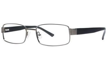 Image of Visions 160 Bifocal Prescription Eyeglasses - Frame Pewter, Size 53/18mm VIVISION16003