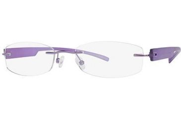Image of Visions 167 Eyeglass Frames - Frame Purple, Size 52/18mm VIVISION16702