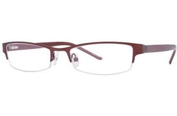 Image of Visions 170 Single Vision Prescription Eyeglasses - Frame Burgundy, Size 52/18mm VIVISION17003