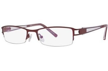 Image of Visions 174 Eyeglass Frames - Frame Burgundy, Size 52/18mm VIVISION17404