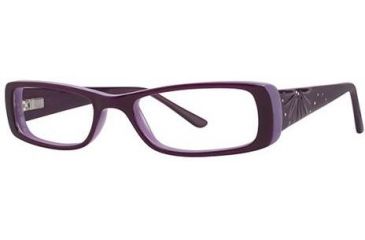 Image of Visions 185 Single Vision Prescription Eyeglasses - Frame Grape/Lilac, Size 51/15mm VIVISION18503
