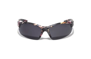 Image of VISM Semi Rimless Sunglasses, Camo Frame, Black Lens, Camo, VBP0162